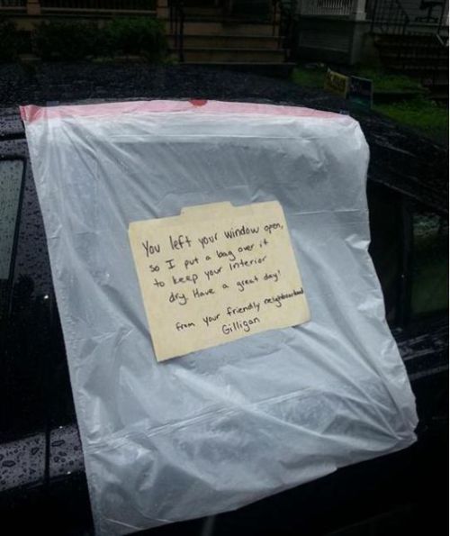 weezapalooza: the-absolute-funniest-posts: webofgoodnews: Just some photos of kindness.  Click 