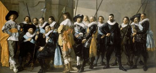 Art-From-Me-To-You:frans Hals And Pieter Codde, The Company Of Captian Reinier Reael