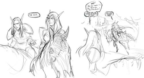 Three Sisters redraw pt.6I’ve always sort of preferred to think that all of Sylvanas’s 3 statements 