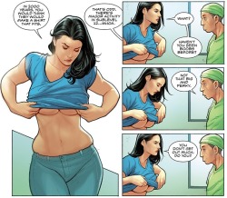 Towritecomicsonherarms: Based Frank Cho  Skybourne #5 