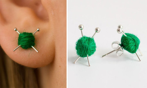 boredpanda:  18+ Of The Most Creative Earrings For Geeky Girls  