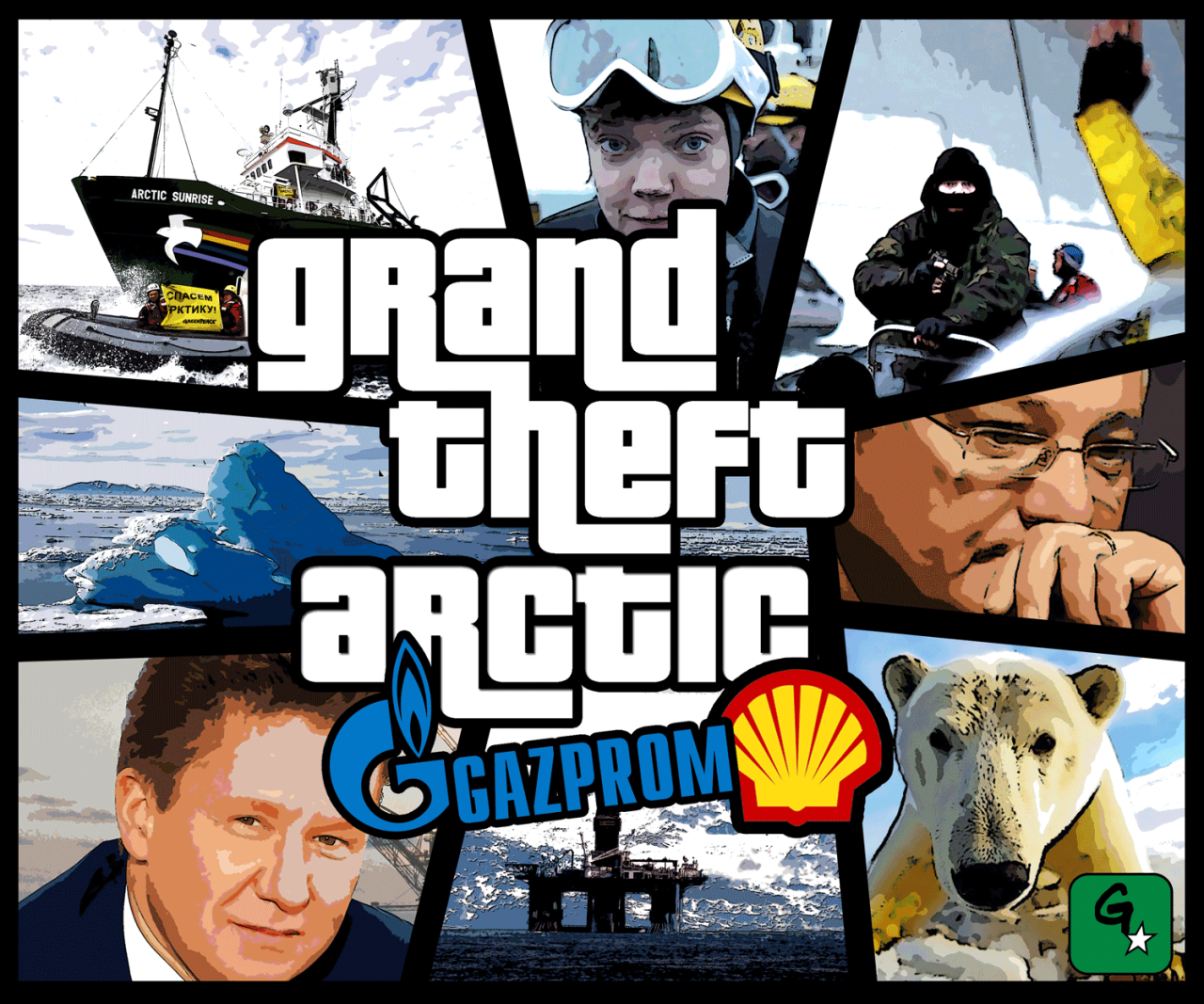 #Shel #Gazprom #GTA V
