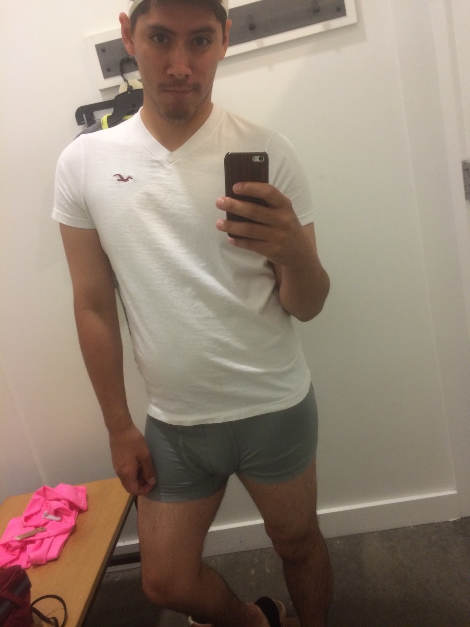orion0076:Shopping and I felt cute in my undies in the dressing room
