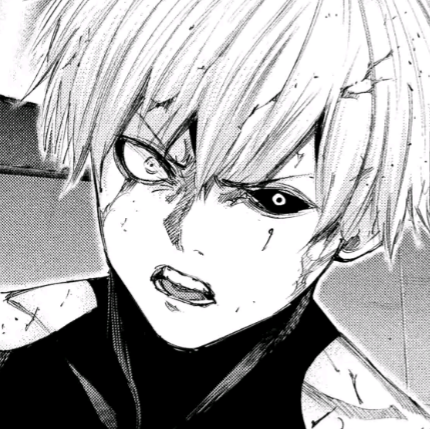 Tokyo Ghoul ; Ken Kaneki/Haise Sasaki like/reblog if using/saved