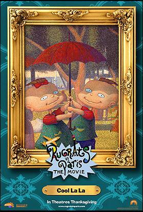 1upforlife:  “Rugrats in Paris” teaser movie poster ads (circa 2000) by artist
