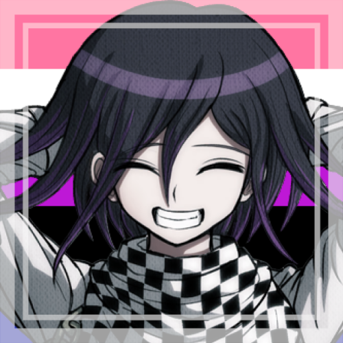 genderfluid kokichi ouma icons for anon!- mod hina