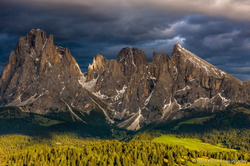 earthporn-org: Langkofel Group in the Dolomites, South Tyrol, Italy — Photo by Hans Kruse