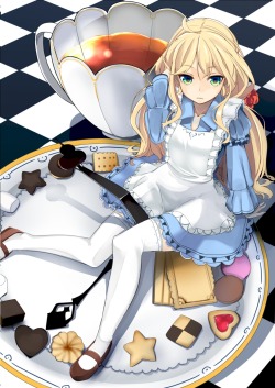 akira-europe:  alice in wonderland baicha dress thighhighs | #320014 | yande.re