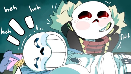 Horror sans because this silliy's comic is coming back for another boo