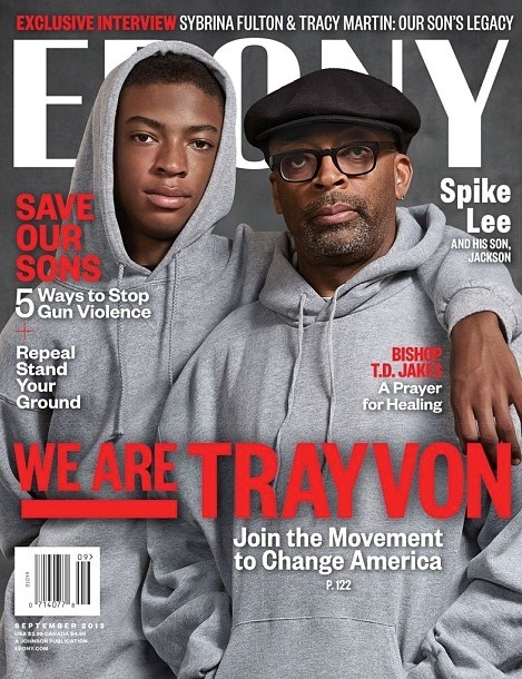 misstaylorsaid:desiremyblack:thefashionbomb:EBONY Magazine’s September Issue Pays Tribute To Trayvon
