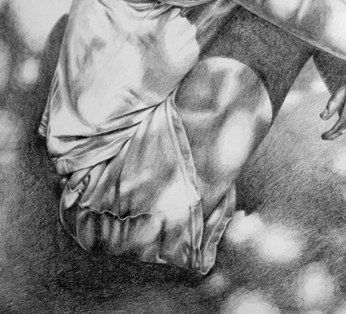 florenciamir: Source, 100x70cm (40x28 in), pencil on paper, 2015.In this drawing I reflect on the mi
