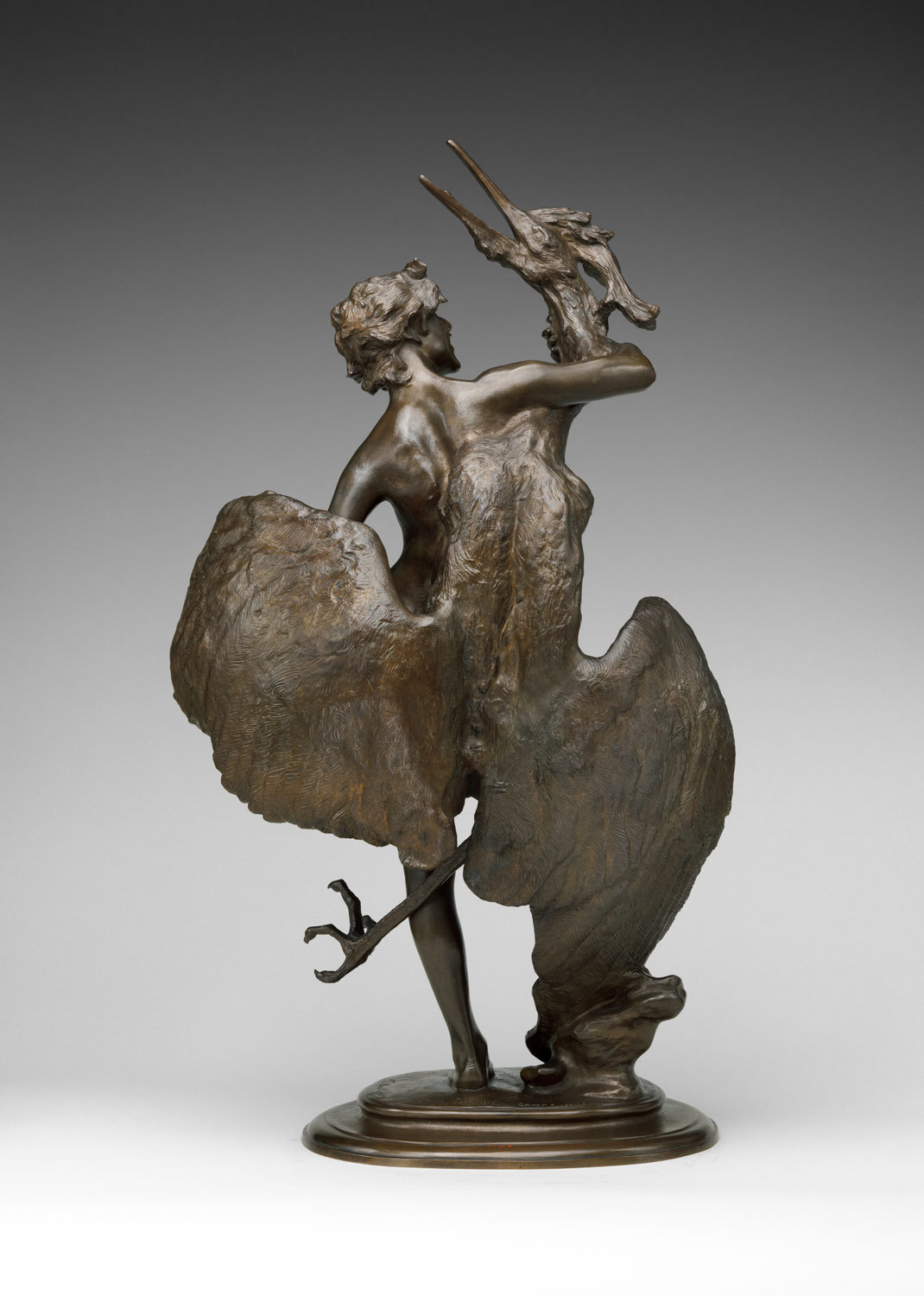 acrosscenturiesandgenerations:  ▪Young Faun with Heron. Artist: Frederick William