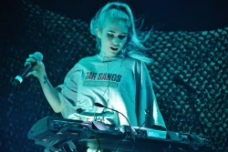 loveyouclaire:  Grimes performing @ FYF