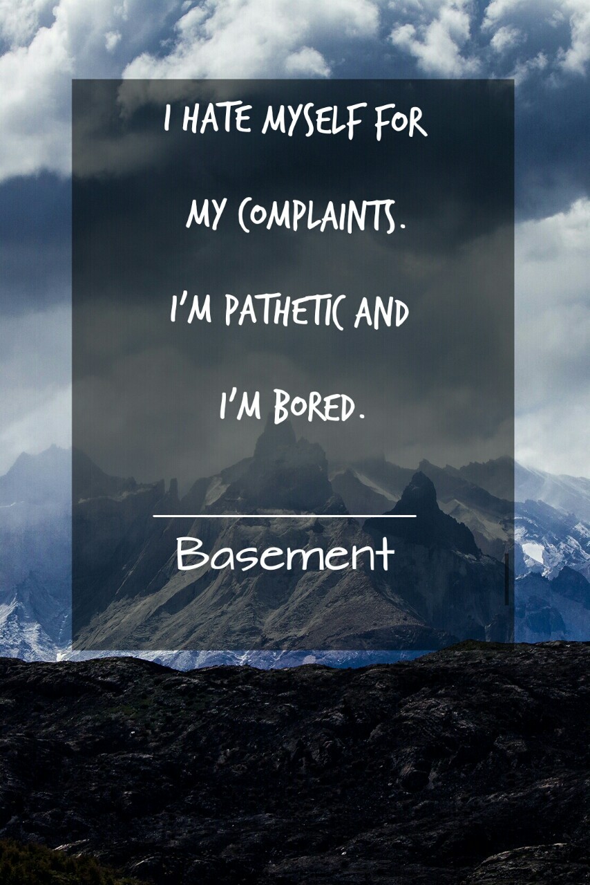cucumher:  Basement-Spoiled (not my picture just my edit)