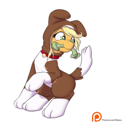 alasou:  As voted on patreon last month, this week theme will be dogs. And ponies in dog costume. Or furry dog characters. Ouaf.   xD