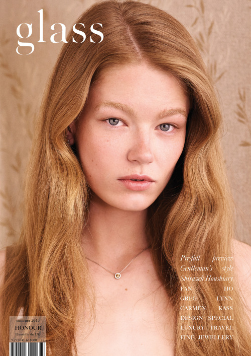 Glass Magazine - Honour - Summer 2015Featuring Hollie-May Saker by Aitken Jolly wearing De Beers