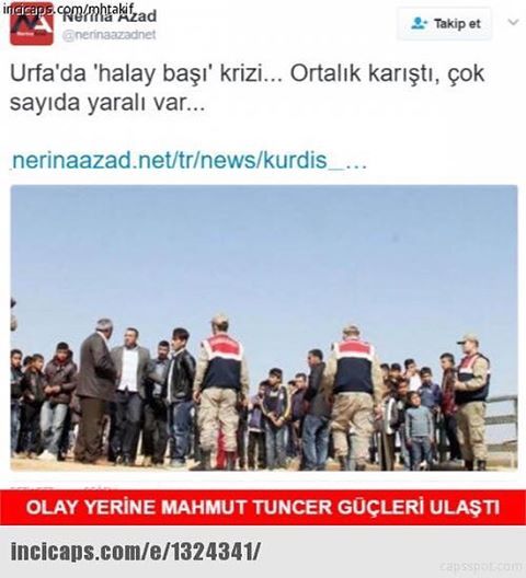 Urfa'da 'Halay başı'...