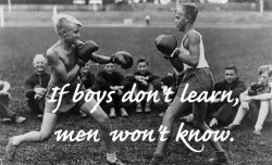 horovat:  “If boys don’t learn, men won’t