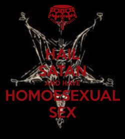 sleazyfags:Become a satanic low life - 30% off todayhttps://www.warpmymind.com/index.php?gadget=HFiles&amp;action=GetFile&amp;file_id=9899 Being a filthy homo is the greatest achievement we can ever make. Hail cock. Ave Satanas!