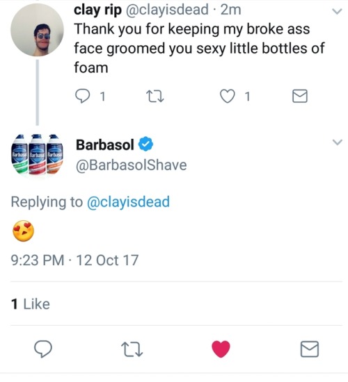 midtown120blues:I’m gonna fuck Barbasol