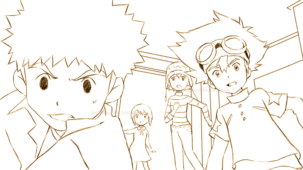 doodlebug-debz:  Digimon Adventure: Children’s War Game Teamwork AU Compilation 