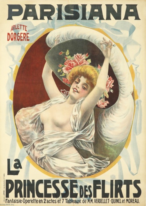 “Parisiana” by L. Damare, 1910