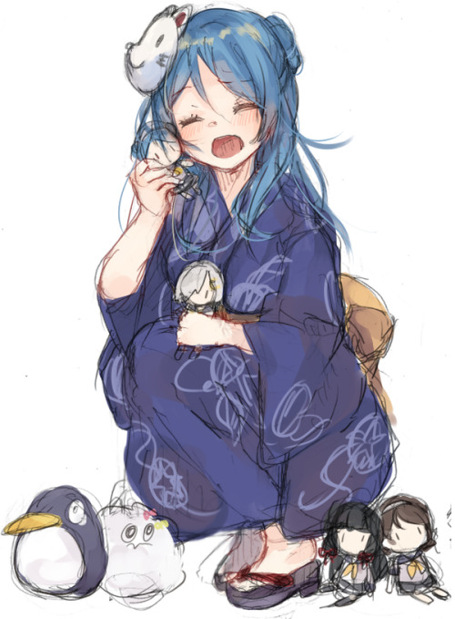 haineons-sb:  りるのさん: “浴衣浦風かわいい http://t.co/MBrMM2ugft”