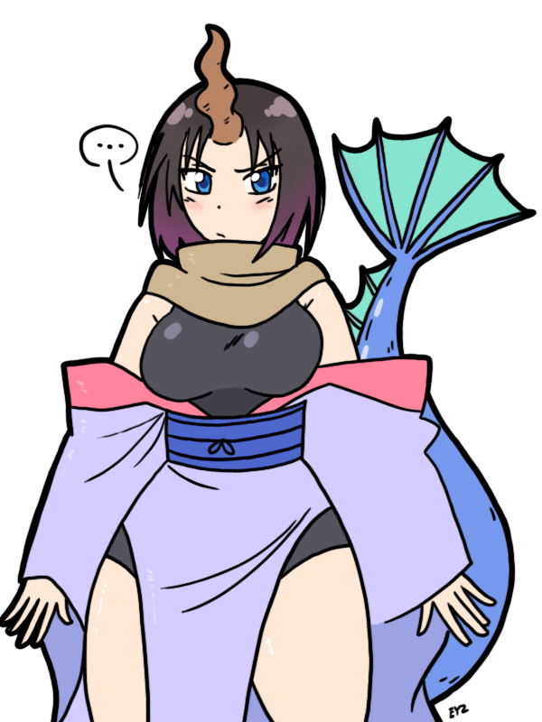 eyzmaster: Miss Kobayashi’s Dragon Maid - Elma 02 by theEyZmaster  I decided to