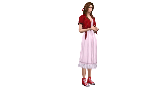 natalia-auditore: Aerith clothes ~~  https://www.patreon.com/posts/aerith-outfits-3-37030452 Aerith 