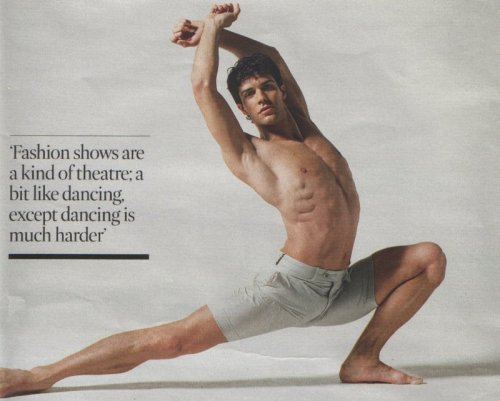 iconuk01:Hey look, I found an old folder of images of Roberto Bolle, Italian ballet dancer, Goodwill