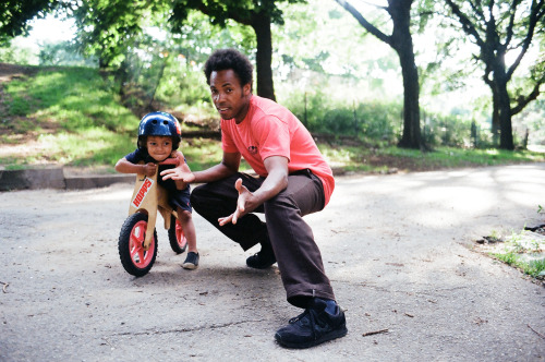 Jahmal Williams and his baby ft greene park june 2013
