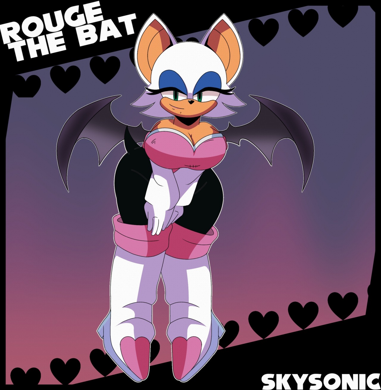 sonic and sky( request from RedX-Shadow) by hot_sonic - Fanart Central