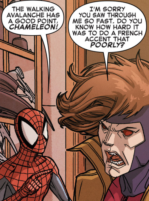 theoncomingnorm: why-i-love-comics: Spider-man and the X-Men #3 (2015) written by Elliott Kalanart b