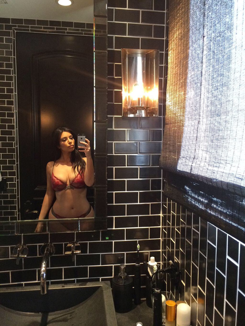 kimkardashianfashionstyle: Photo from Kim Kardashian’s Selfie Book ‘Selfish’