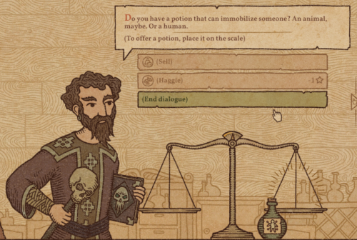 @evilwizard, I Was Playing Potioncraft Recently, Saw This And Thought Of You