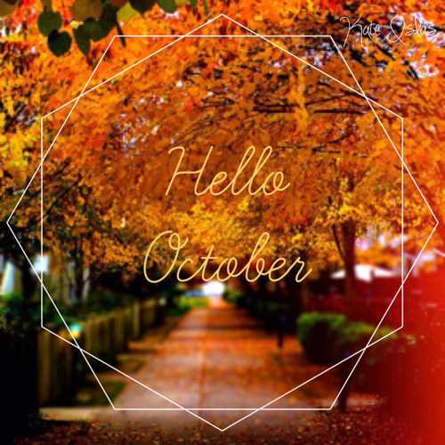 My favorite month and time of year, is here! 