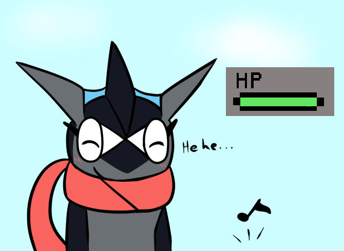 ask-blossom-and-kai:  Love is sacrificing &frac14;th of your HP to make someone