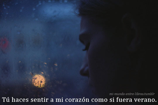 mi-mundo-entre-libros:  &lt;3 para ti JL. (Kodaline, The one) 