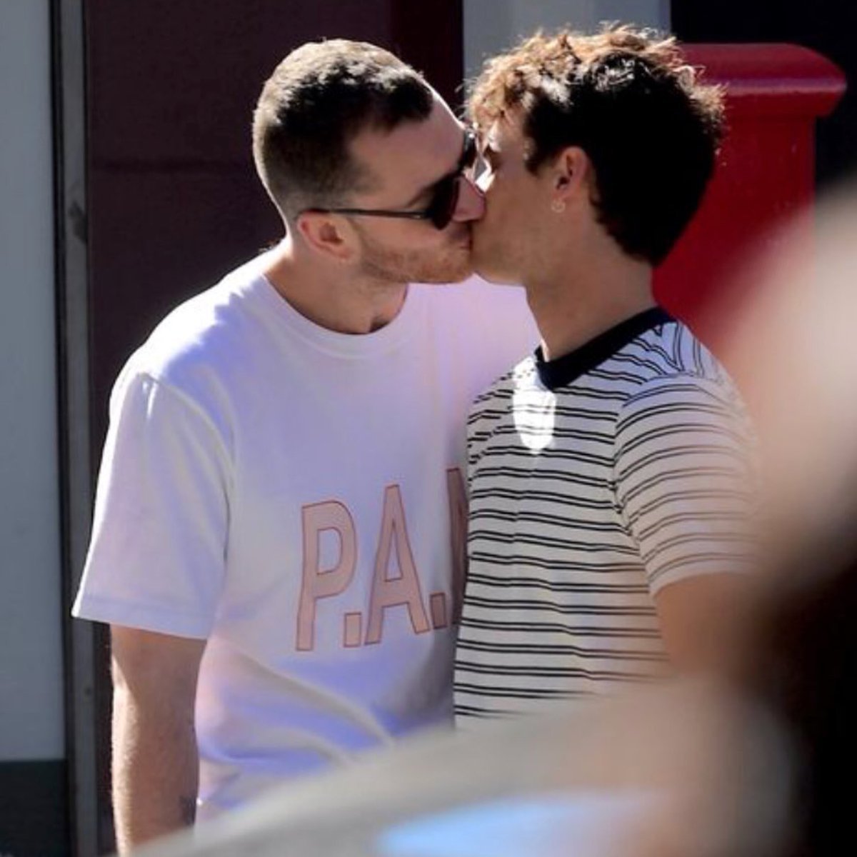 forcri:  SAM SMITH and  BRANDON FLYNN (13 Reasons Why)