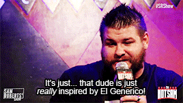 phantomshaman:  mithen-gifs-wrestling:  “When you’re taking spots that are obviously