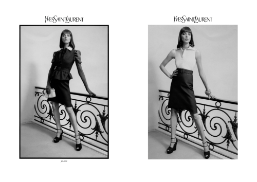 Yves Saint Laurent . Ad campaign FW1011Creative Director: Stefano PilatiPhotos: Inez van Lamsweerde 