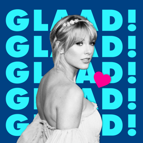 GLAAD made official YNTCD stickers and did a full-list email about @taylorswift and her commitment t