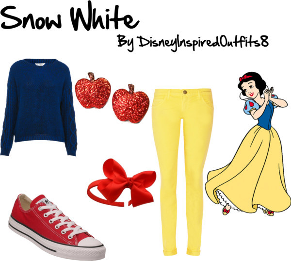 snow white inspired outfits