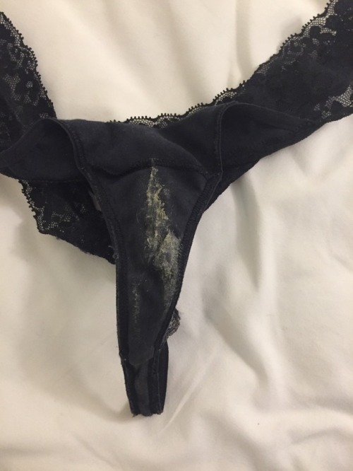 sharingourselves: Haven’t posted panties for a while. Had daddy teasing me all day.