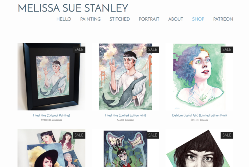 Paintings & Drawings & Prints & Postcards, OH MY! I just updated my website with a new s