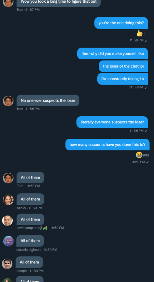 I Got Added To A Chat Where Nobody Responds To Me Also I Cant Leave