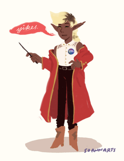 soannarts:didn’t you hear? taako singlehandedly saved my art by making me draw full-body outfi