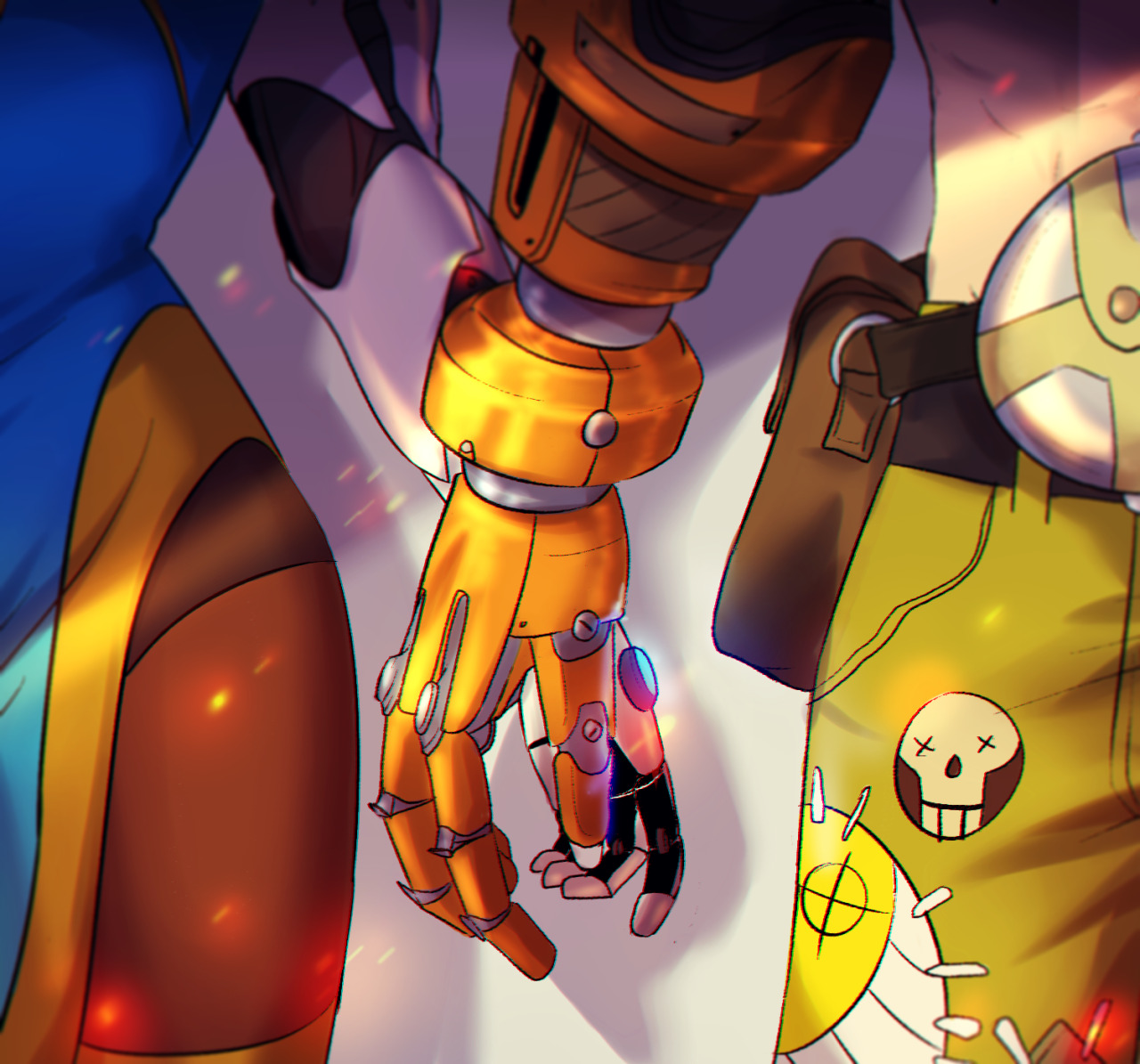thesymmratsyndicate: eris–art:  someone-ul:   Mechanical arms are amazing *^* //used