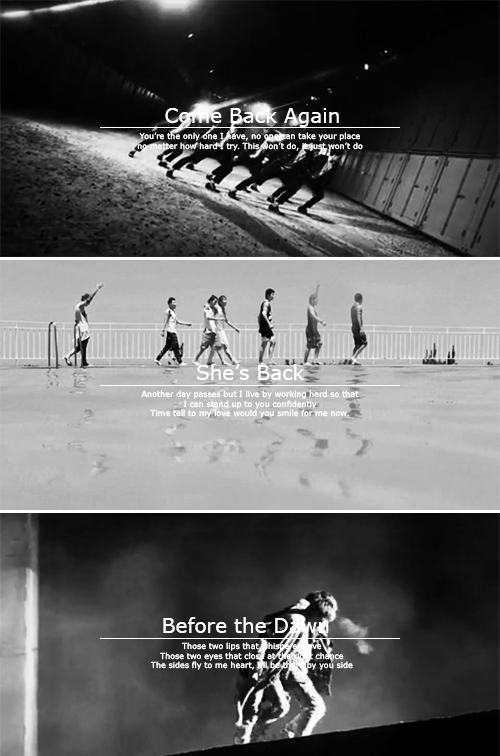 whiteconfession:  Infinite x MVs | Insp | Color