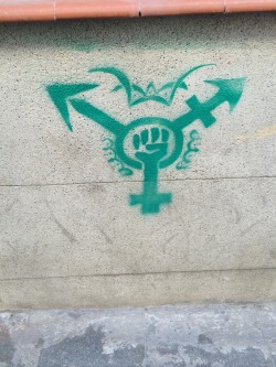 queergraffiti:  found in Madrid, Spain 